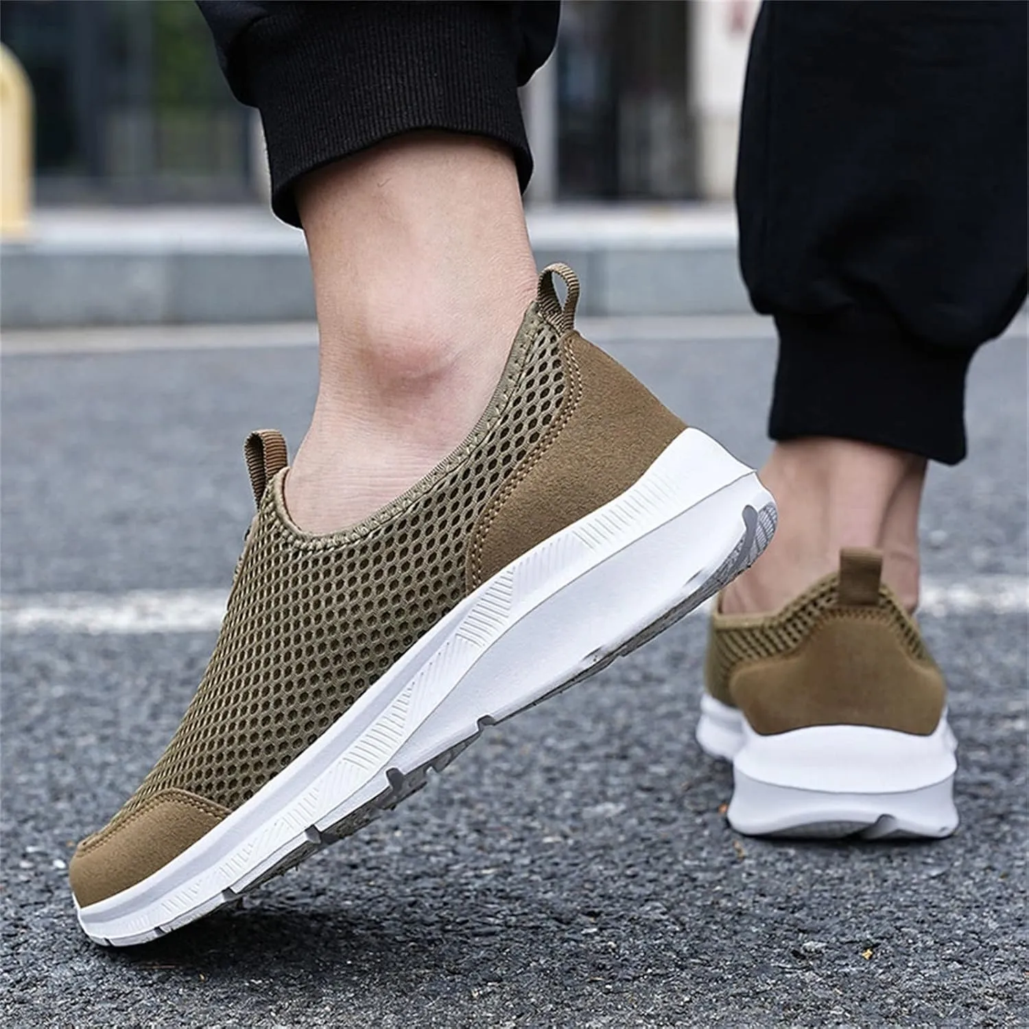 Women's Sneakers Wide Lightweight Work Slip Resistant Breathable Waterproof Tennis Shoes for Women Loafers Womens Shoes Mens Running Sneakers
