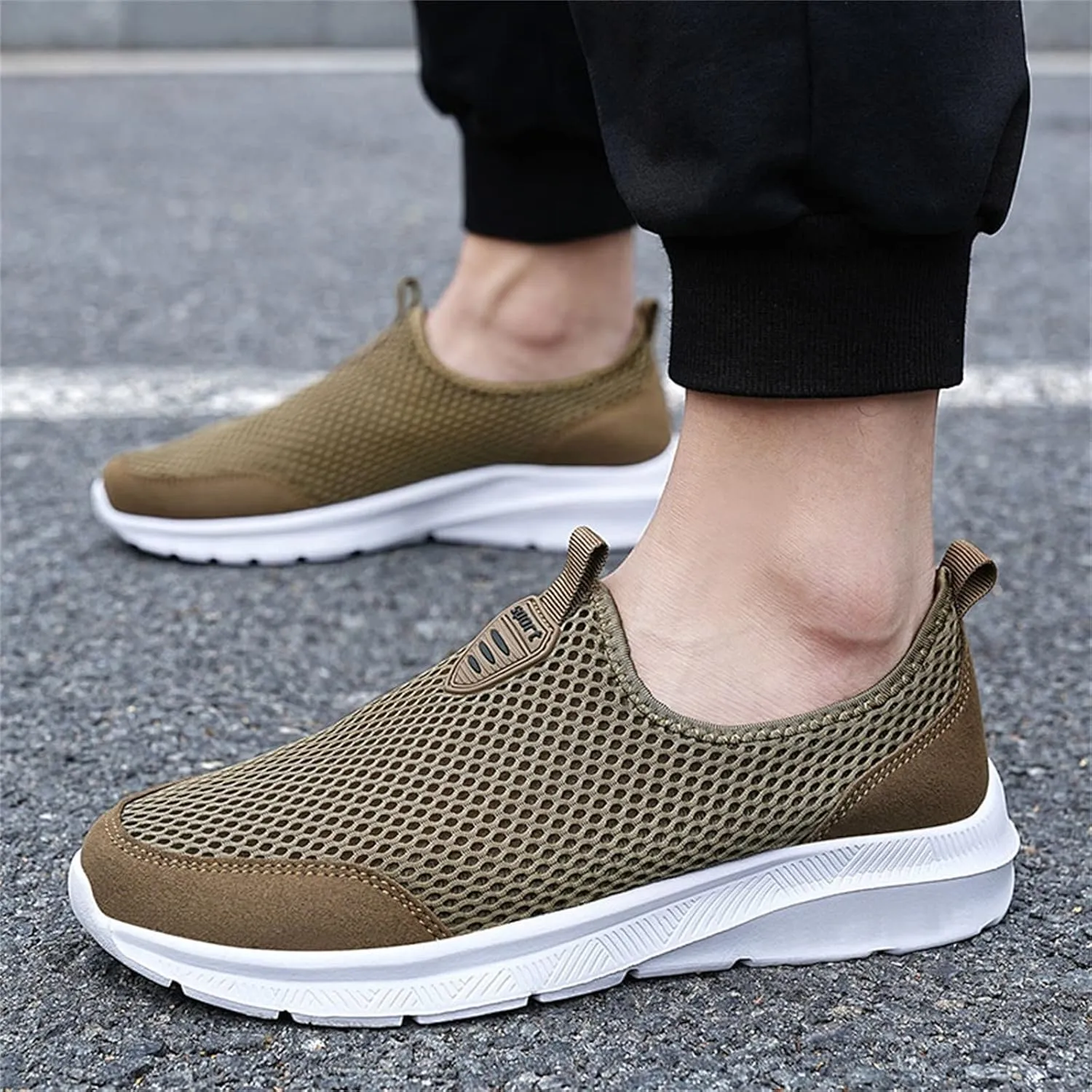 Women's Sneakers Wide Lightweight Work Slip Resistant Breathable Waterproof Tennis Shoes for Women Loafers Womens Shoes Mens Running Sneakers