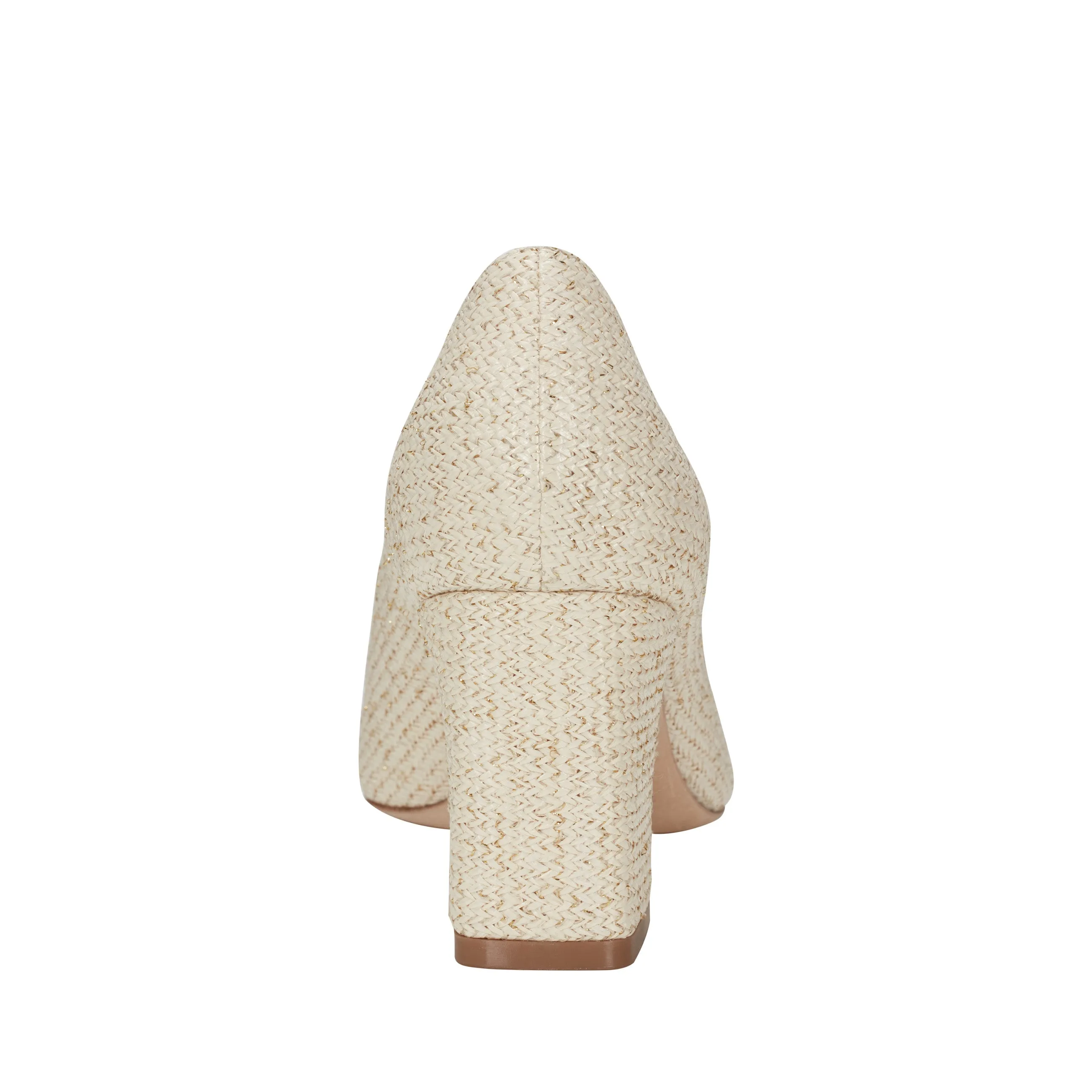 Zala Block Heel Pointy Toe Pump